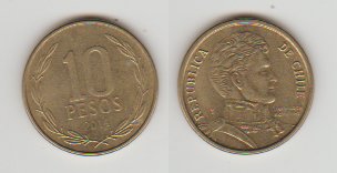 Chile 2014 - 10 pesos