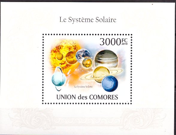 Comores 2010 -  Sistemul solar, colita ndt neuzata