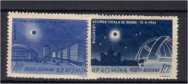 1961 - eclipsa totala, serie neuzata
