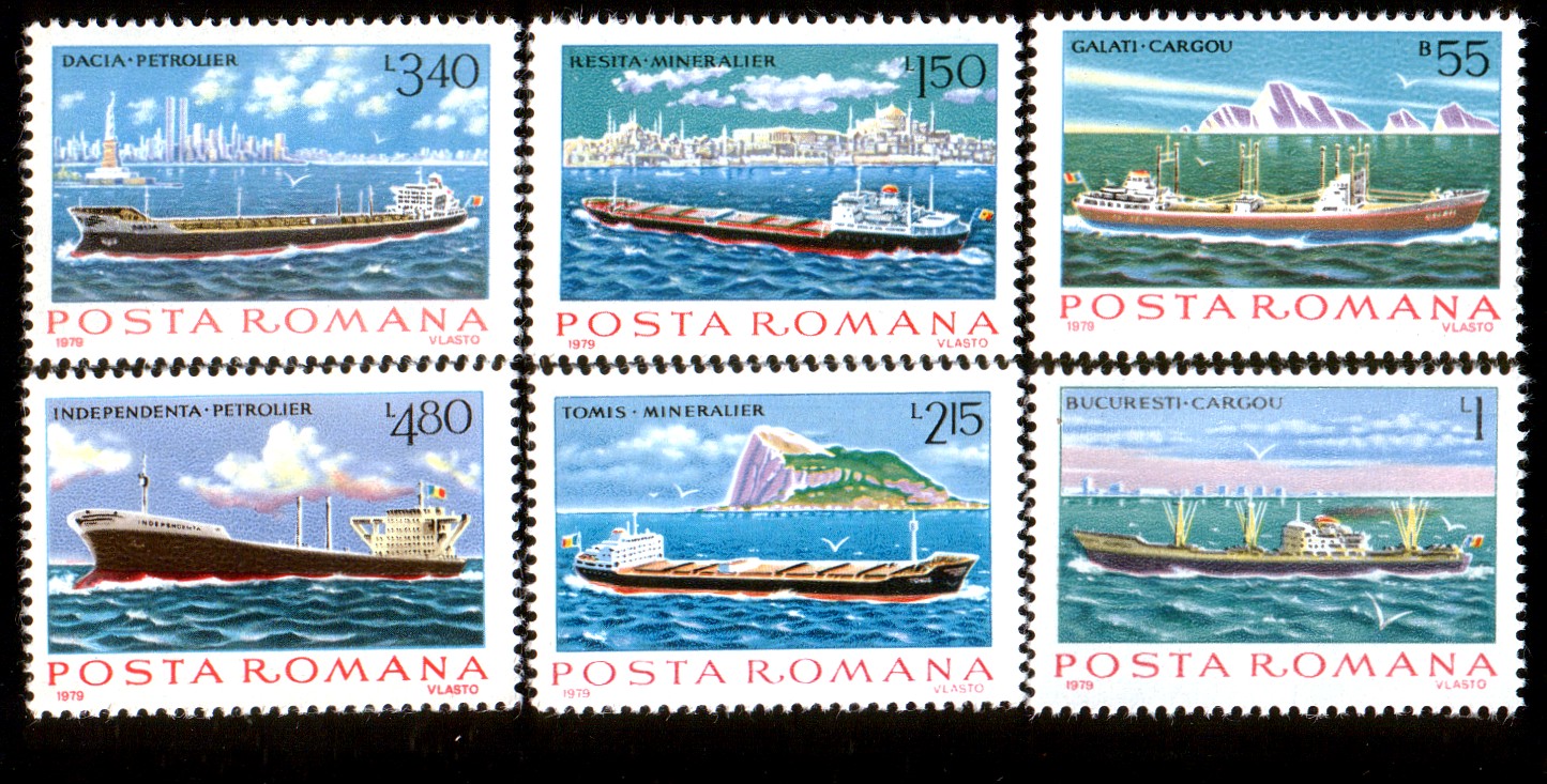 1979 - nave maritime, serie neuzata