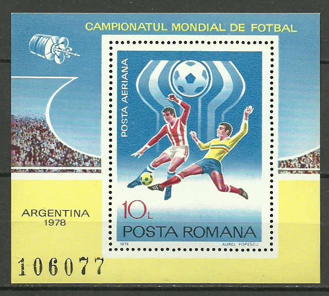 1978 - C.M. fotbal, colita neuzata