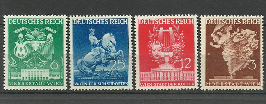 Deutsches Reich 1941 - Targul Vienez, serie neuzata