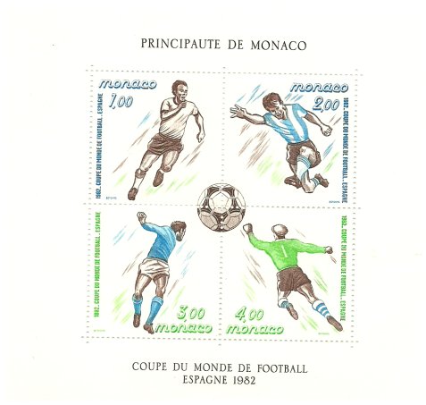Monaco 1982 - CM fotbal Spania, bloc neuzat