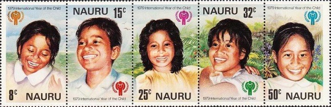 Nauru 1979 - UNICEF, copii, serie neuzata