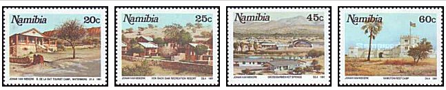Namibia 1991 - turism, serie neuzata