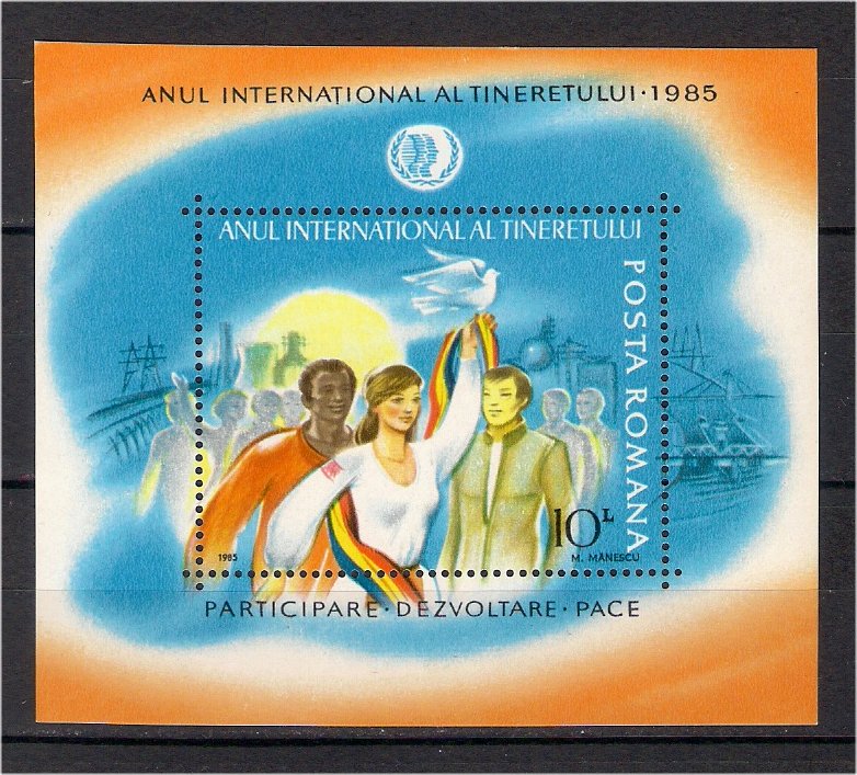 1985 - Anul international al tineretului, colita neuzata