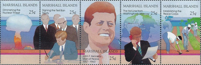 Marshall Islands 1988 - Kennedy, serie neuzata