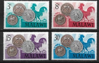 Malawi 1971 - monede, serie neuzata