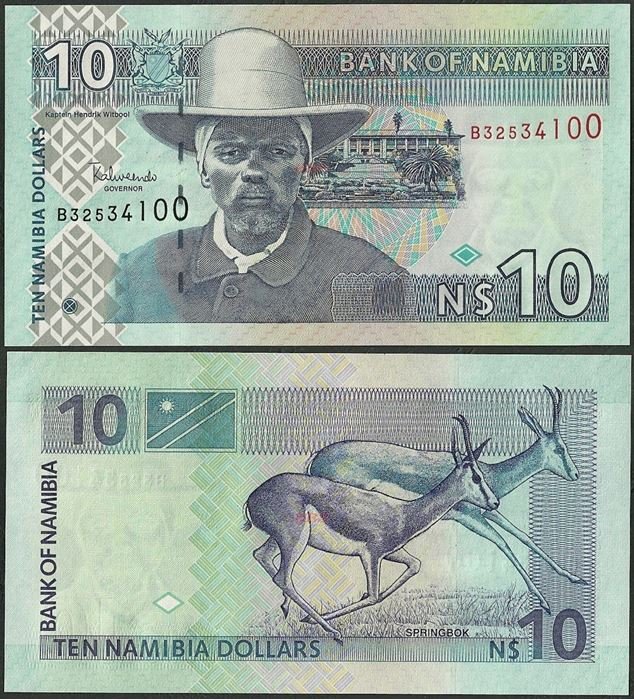Namibia 2009 - 10 dollars UNC