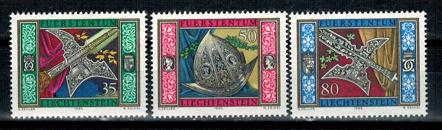 Liechtenstein 1985 - Arme, armuri, serie neuzata