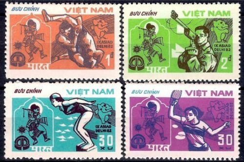 Vietnam 1982 - Sport, serie neuzata