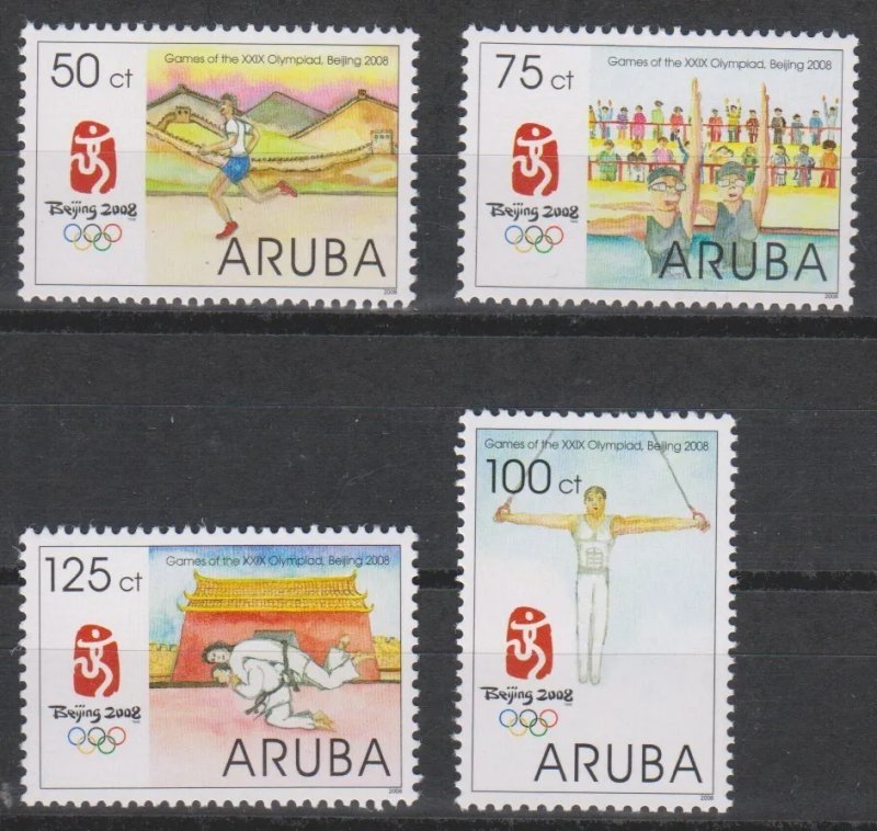Aruba 2008 - Jocurile Olimpice, sport, serie neuzata
