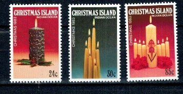 Christmas Island 1983 - Craciun, serie neuzata