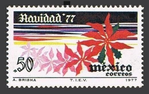 Mexic 1977 - Craciun, neuzat