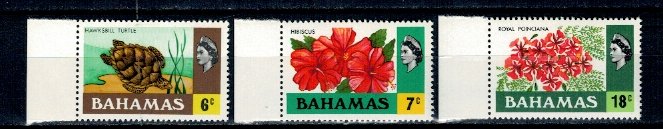 Bahamas 1971 - Uzuale, fauna-flora, serie neuzata