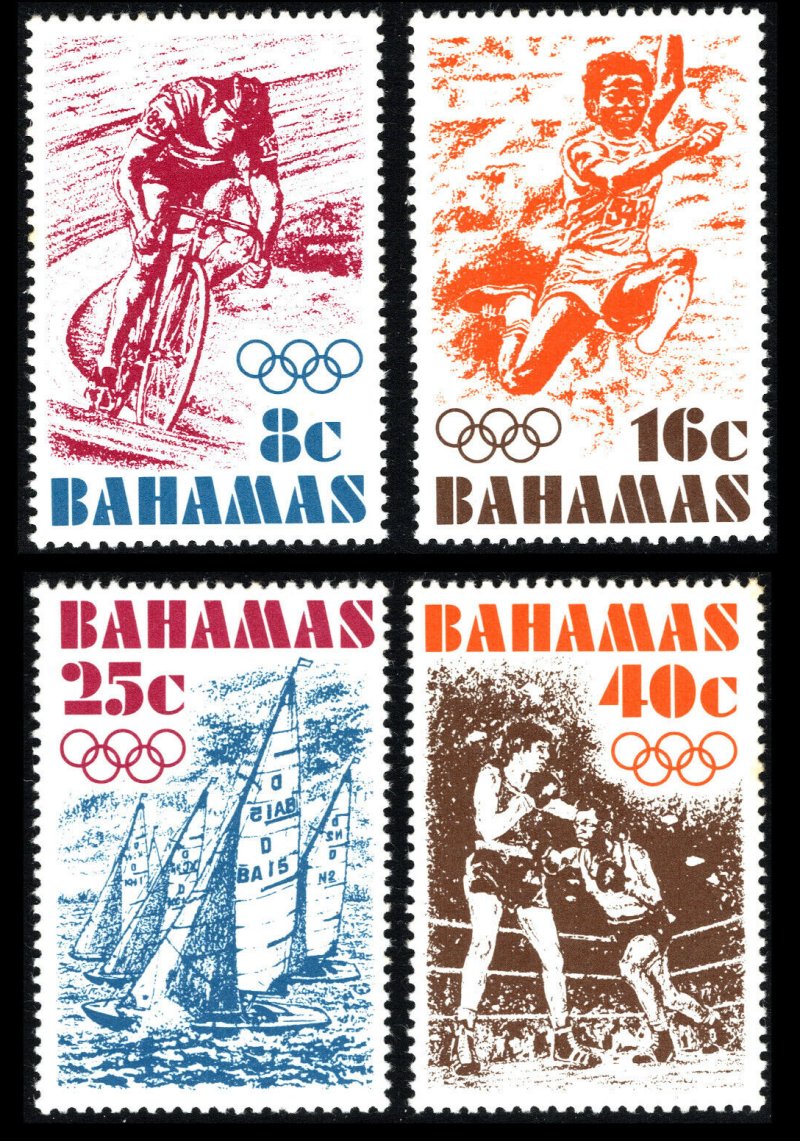 Bahamas 1976 - Jocurile Olimpice Montreal, serie neuzata