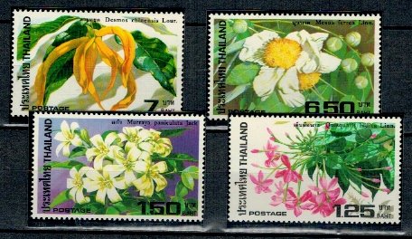 Thailanda 1982 - Flori, serie neuzata