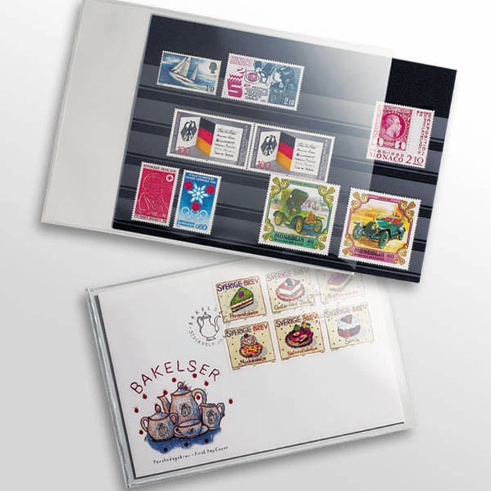 Posete transparente pentru carti postale de max. 145 x 95 mm