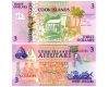 Cook Islands 1992 - 3 dollars UNC