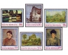 1974 - Reproduceri de arta Impresionismul, serie neuzata