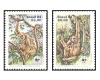 Brazilia 1984 - Fauna WWF, maimute, serie neuzata