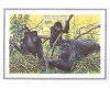 Rwanda 1985 - Fauna, gorile, colita neuzata