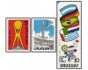 Uruguay 1980 - CM fotbal, serie neuzata