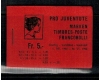 Elvetia 1955 - Pro Juventute, carnet filatelic MH0-40 neuzat