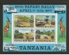 Tanzania 1977 - Safari Rally, bloc neuzat