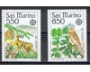 San Marino 1986 - Europa, natura, fauna, serie neuzata