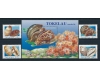 Tokelau 1996 - Fauna marina, cochilii, serie+colita neuzata