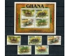 Ghana 1993 - Fauna, crabi, serie+bloc neuzat