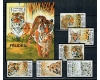 Cambodge 1998 - Fauna, tigri, serie+colita neuzata