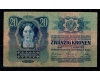 Austro-Ungaria 1913(1918) - 20 korona, stampila Croatia