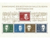 Bundes 1959 - Beethoven, muzicieni, bloc neuzat