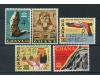 Ghana 1963 - Monumente Nubia, serie neuzata