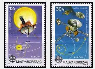 Ungaria 1991 - Europa-Space Travel, serie neuzata