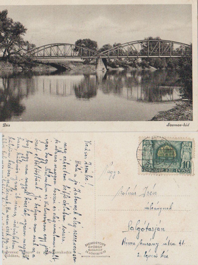 Dej 1940 - Podul peste Somes