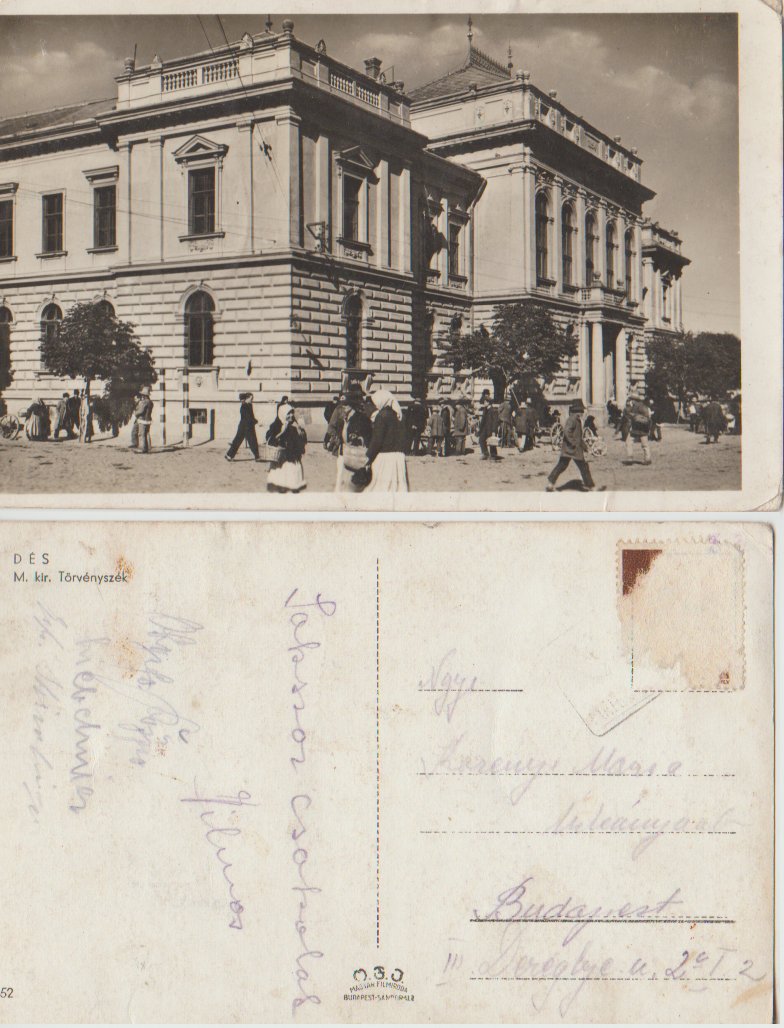 Dej aprox. 1940 - Tribunalul
