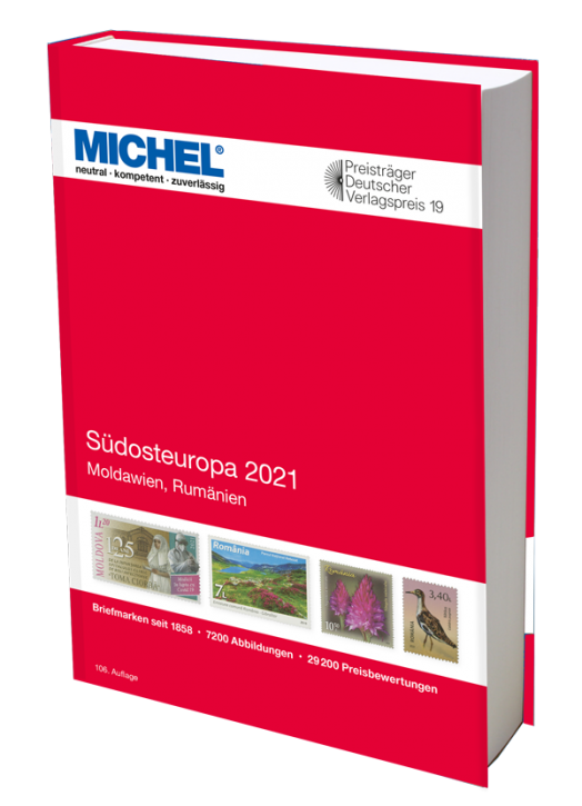 Catalog timbre MICHEL 2021 Europa de Sud-Est, Romania si Moldova