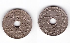 Franta 1937 - 10 centimes