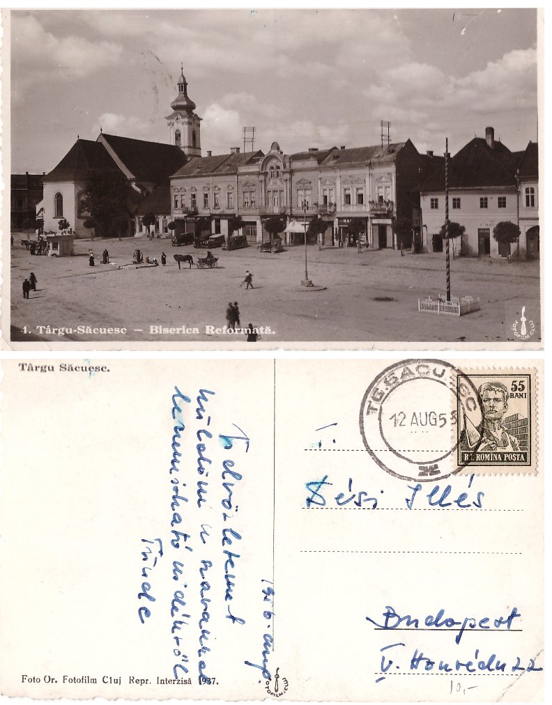 Targu Secuiesc 1937(1956) - Biserica Reformata