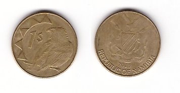 Namibia 2010 - 1 dollar, circulat