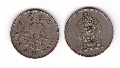 Sri Lanka 2002 - 2 rupees