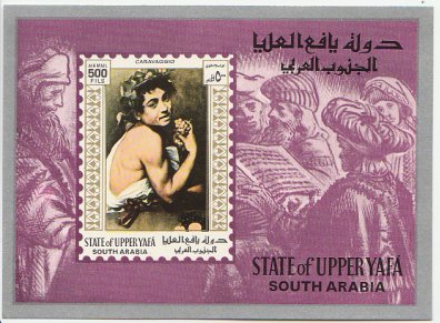 Upperyafa(Arabia Saudita) 1967 - picturi Caravaggio, colita ndt