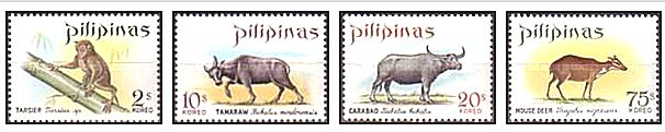 Filipine 1969 - Fauna, serie neuzata
