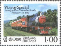 Sri Lanka 1986 - tren, neuzata
