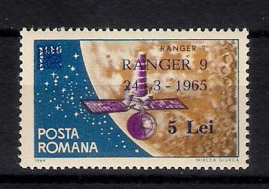 1965 - Ranger 9, supratipar, neuzata
