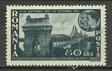 1945 - podul Cernavoda, neuzata