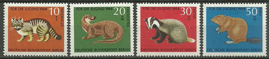 Berlin 1968 - fauna, serie neuzata